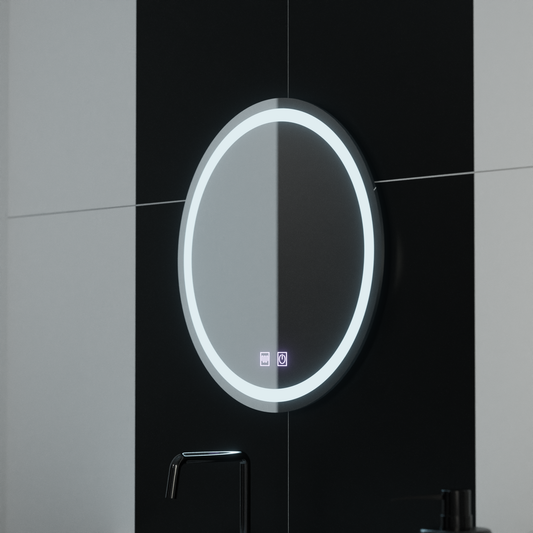 Mirror LED ROUND 50CM LUCEA Touch Dezoring System