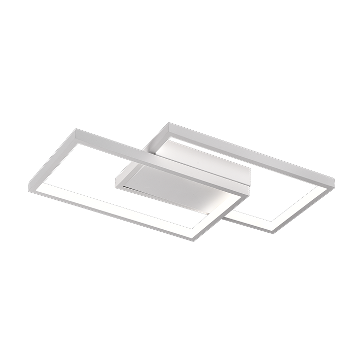LED LED LED LULUS AMI s dálkovým ovládáním, 62W, bílá, akrylová, nestabilní