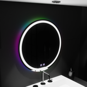 Mirror LED kulatý 60cm Spectrum Touch RGB Dissination System