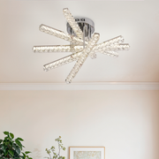 LED LULS LUL LUELLA, 68W, lineární, studené/horké/neutrální světlo, nestabilní, stříbro