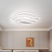 LED lustr s dálkovým ovládáním JARRIA 52W, Studené/Teplé/Neutrální/RGB světlo, Stmívatelné, Bílý