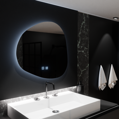 Organic LED Mirror 60x60cm - Duna Touch Deframe Dimable System