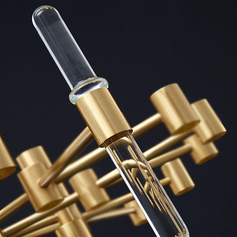 Křišťálový lustr CC850/620GD, 10xE14, 62X45cm, nastavitelná výška, lesklé zlato, elegantní design, kov a krystaly