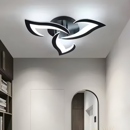 LED lustr LT660/3BK, 3 prvky, 32W, světlo 3000/4000/6000K, černý, nastavitelná výška