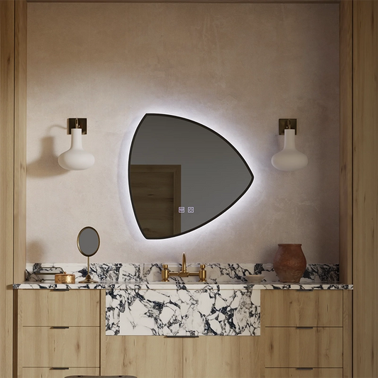 Systém Mirror LED Touch Fiiro odmítá 60x60cm