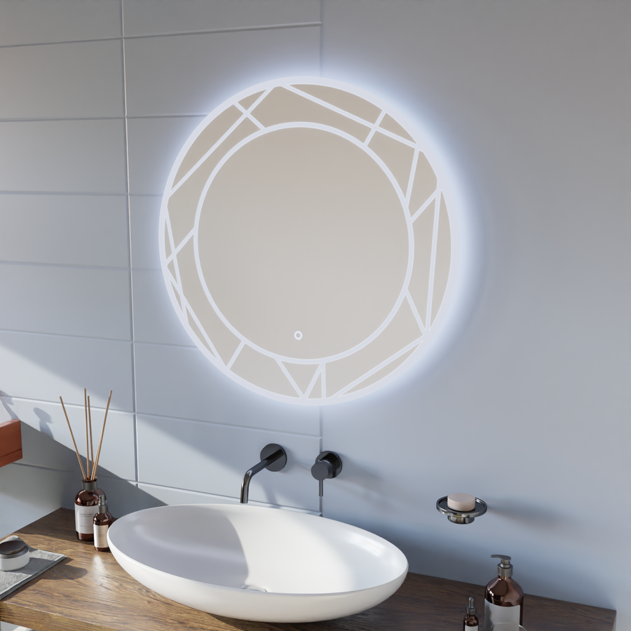 LED Touch Astrix 70x70 cm zrcadlo