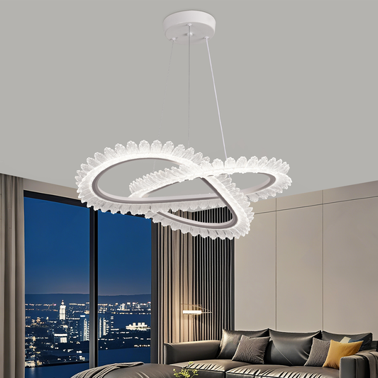 Lulus LED PRISM LUMINIS, CRYSTAL A CITAL, 4 KRIKY, MISABLE, Nastavitelná výška, chlad/teplé/neutrální světlo, luxusní osvětlení