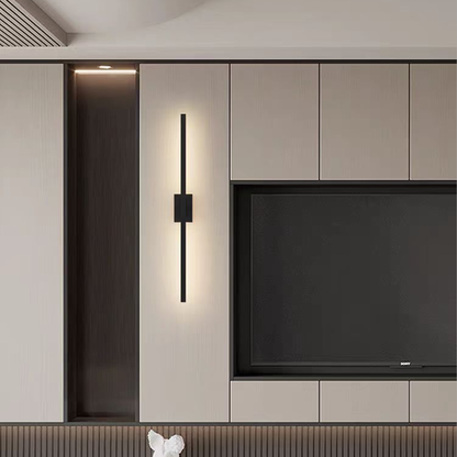 LED LED Raffaela Acril 80 cm černá