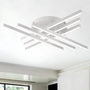 LED lustr GIO, 82W, studené/teplé/neutrální světlo, bílý