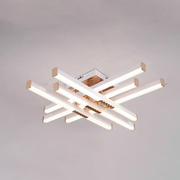 LED lustr s dálkovým ovládáním LT178/6WH, 84W, 6 prvků, studené/teplé/neutrální světlo, stmívatelný, bílý