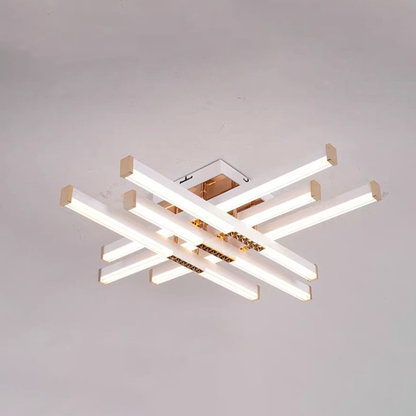 LED lustr s dálkovým ovládáním LT178/6WH, 84W, 6 prvků, studené/teplé/neutrální světlo, stmívatelný, bílý