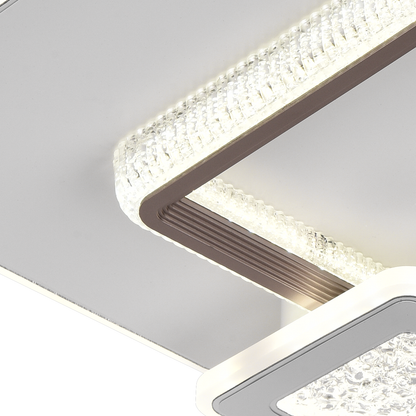 LED LED LED Nyxora Quad, 36W, 3 patriarcha, studené/horké/neutrální světlo, černá