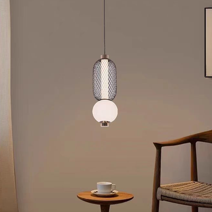 Závěsný LED lustr LM550/2BK, 11W, Světlo 3000/4000/6000K, Černý, Nastavitelná výška