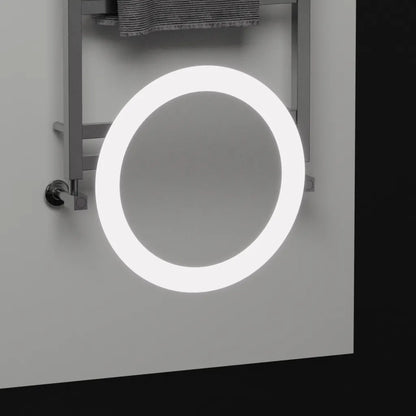 Zrcadlo LED obdélníkový 60x80cm Precision Motionglow Marcello Systémové postižení a teploměr z koamimického skla