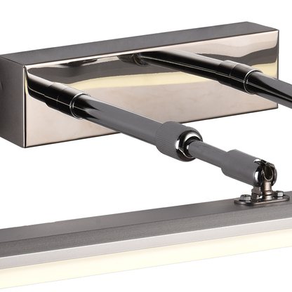 Aplica LED de Baie, BALATON, 16W, liniara, lumina Neutra, Crom Lucios