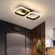 LED LED Vertex Grid Parallel, 16W, 2 čtverce studené/horké/neutrální světlo, černá