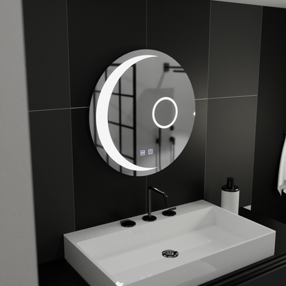 Zrcadlí LED kulatý dotykový systém Orbis Orbis Deaktivace