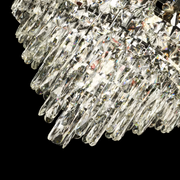 Clarelier Crystal Windsor Elegance 6x E14, průměr 49 cm, lesklé zlato, nastavitelná výška
