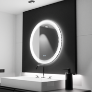 70 cm kulatý LED zrcadlo - Corona Touch Dimable Defrition System
