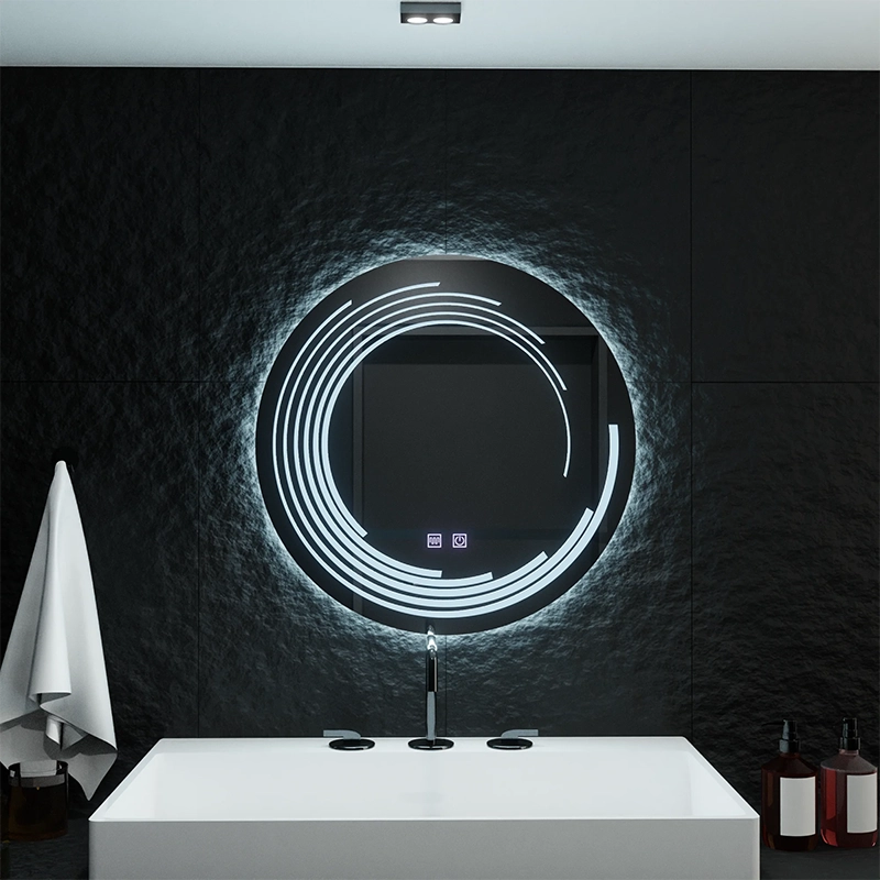 Mirror LED kolem 70 cm lira Verità Touch Dimable Defrition System