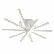 LED lustr s dálkovým ovládáním ZOE, 67W, Studené/Teplé/Neutrální světlo, Stmívatelné, Bílá