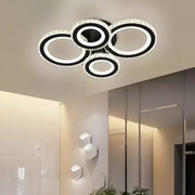 Marina LED LED s dálkovým ovládáním, 68 W, Dimable, Acrylic and Crystal, Black