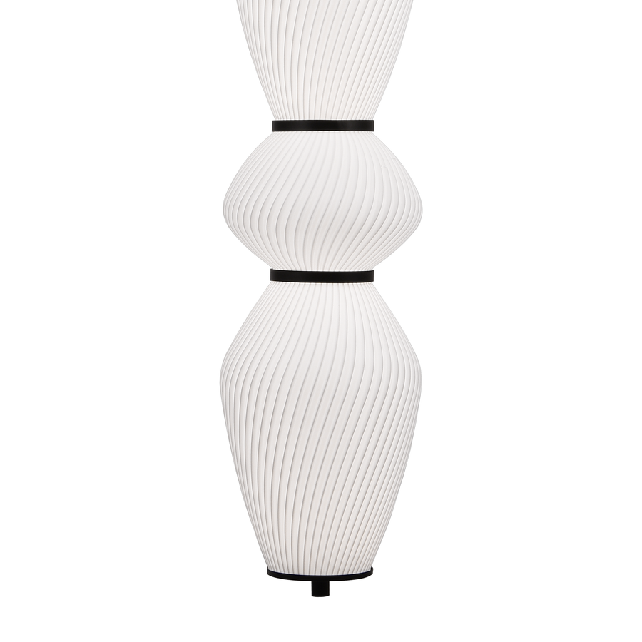 Závěsný LED lustr s dálkovým ovládáním 78W, LM510/5BK, Nastavitelná výška, Teplé/Studené/Neutrální světlo 3000K/4000K/6000K, Bílý, Kov