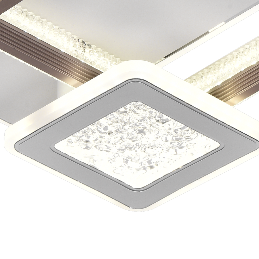 LED LED LED Nyxora Quad, 36W, 3 patriarcha, studené/horké/neutrální světlo, černá