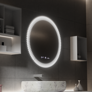 60 cm kulatý LED zrcadlo - Stellaire Touch System neznámé deaktivace