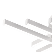 LED lustr GIO, 82W, studené/teplé/neutrální světlo, bílý