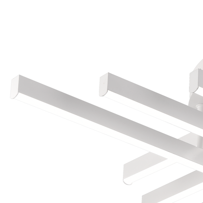 LED lustr GIO, 82W, studené/teplé/neutrální světlo, bílý