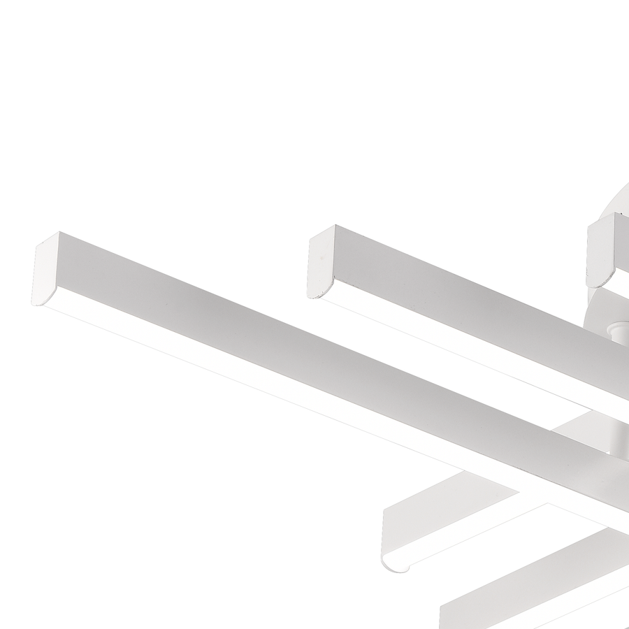 LED lustr GIO, 82W, studené/teplé/neutrální světlo, bílý