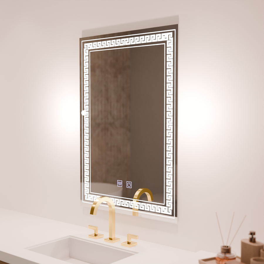 LED LED Mirror 60x80cm Vivido Touch Dezoring System