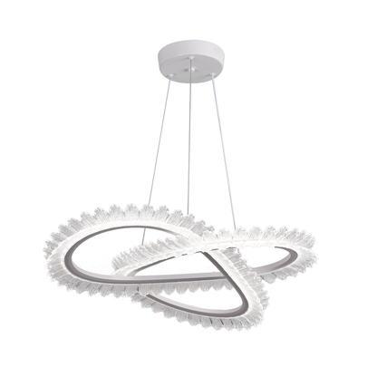 Lulus LED PRISM LUMINIS, CRYSTAL A CITAL, 4 KRIKY, MISABLE, Nastavitelná výška, chlad/teplé/neutrální světlo, luxusní osvětlení
