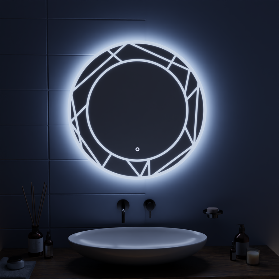 LED Touch Astrix 70x70 cm zrcadlo
