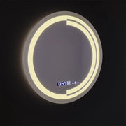 60 cm kulatý LED zrcadlový pohyb Senzor Consuel Marcellow Dimable Clock Defrosting System