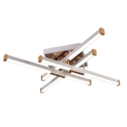 LED lustr s dálkovým ovládáním LT178/4WH, 54W, 4 prvky, studené/teplé/neutrální světlo, stmívatelný, bílý