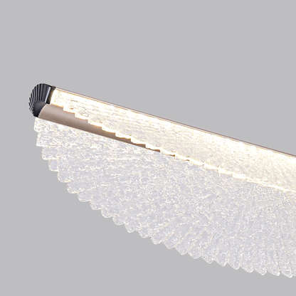 LED lustr s dálkovým ovládáním TULLIO 68W, 6 okvětních lístků, studené/teplé/neutrální světlo, stmívatelné, černá