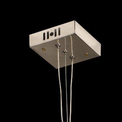 Křišťálový lustr CC6705/500CR 9x E14, průměr 49 cm, lesklý chrom, nastavitelná výška