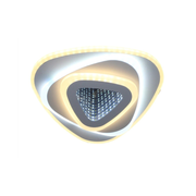 LED lustr NEXA Triangle 3D 36W, bílý, studené/teplé/neutrální světlo