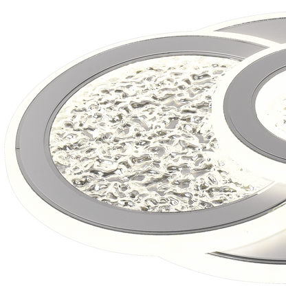 LED LED LED LED Kompacic Rondos, 36W, 3 kruhy, studené/horké/neutrální světlo, bílá