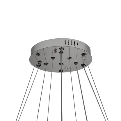 Lulus LED Crystal s dálkovým ovládáním stříbrného stříbrného latifahu