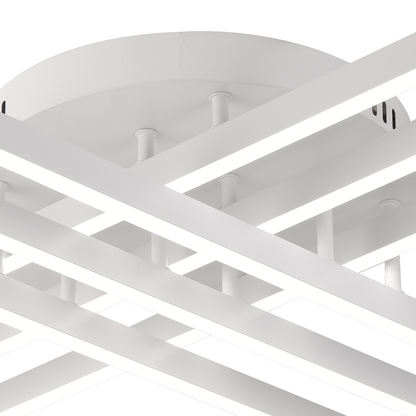 LED lustr GIO, 82W, studené/teplé/neutrální světlo, bílý