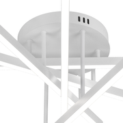 LED lustr GIO na dálkové ovládání, 65W, 5 prvků, studené/studené/neutrální světlo, stmívatelný, bílý