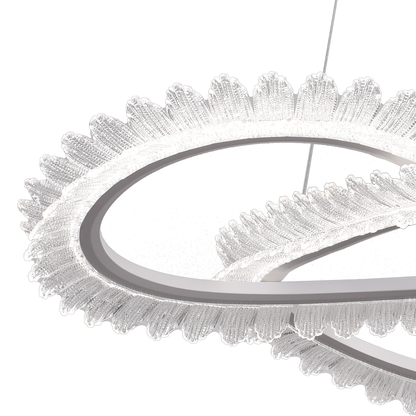 Lulus LED PRISM LUMINIS, CRYSTAL A CITAL, 4 KRIKY, MISABLE, Nastavitelná výška, chlad/teplé/neutrální světlo, luxusní osvětlení