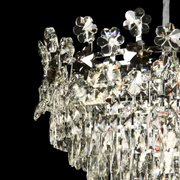 Clarelier Crystal Windsor Elegance 6x E14, průměr 49 cm, lesklé zlato, nastavitelná výška