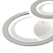 LED LED LED NYXORA CIRCO, 36W, 3 Kruhy, studené/horké/neutrální světlo, bílá