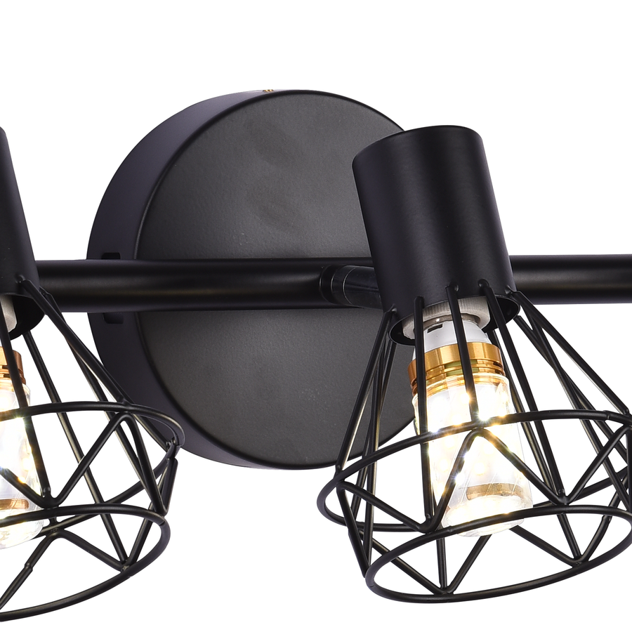 Lustr se stínidlem, GRACIE, LC365/3BK, Diamond, 3XE14, černý