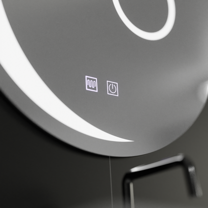 Zrcadlí LED kulatý dotykový systém Orbis Orbis Deaktivace