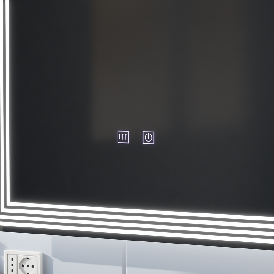 Mirror LED Touch 60x80 cm Marcello Funghi Collection